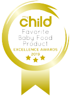 Happy baby wanting more biscuits